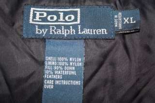XL * POLO RALPH LAUREN suicide skier 2006 DOWN VEST jacket * puffer 