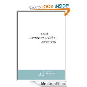 Aventure LOréal (French Edition) Fei Yang  Kindle 