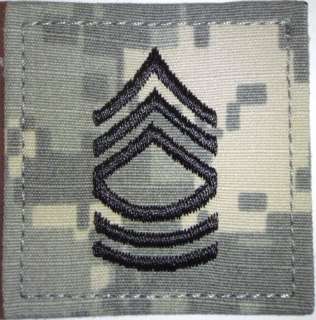 US Army ACU Rank E 8 Master Sergeant Velcro Patch New  
