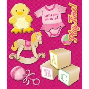    K&Company Baby Girl Toys Sticker Medley: Arts, Crafts & Sewing