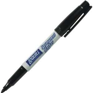  Quill Brand Permanent Sharp Point Markers Fine Point 