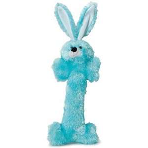  Blue Bunny Bone Plush Dog Toy, 14 H: Pet Supplies