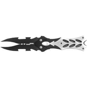  (DOUBLE TURBO) 4 7/8 TWO BLADED.SIL/BLK  Sports 