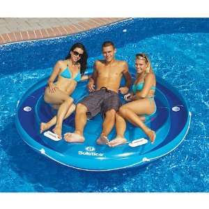  Inflatable Signature Jumbo Island Pool Lounge: Toys 