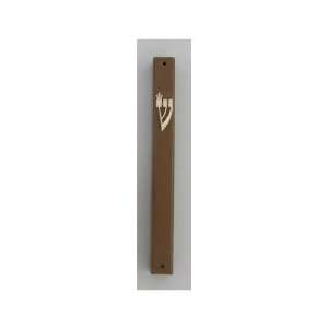  Mezuzah Made of Metal Braun 12cm Mezuza