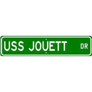  USS JOUETT CG 29 Street Sign   Navy