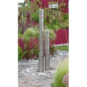  Tigris Stainless Steel Tube Water Feature by Stowasis 