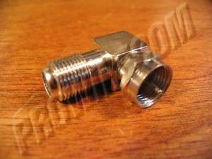   right angle F connector adapter coaxial TV cable RG6 RG59  