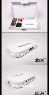 NBOX HDTV HD Media TV Player RM RMVB DivX HDD SD USB HD  