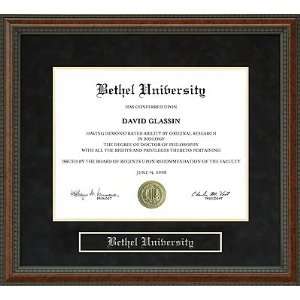  Bethel University Diploma Frame
