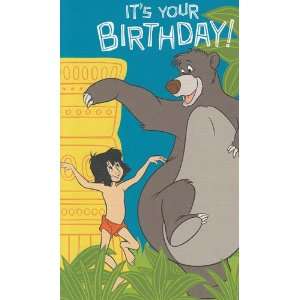 Greeting Card Birthday Jungle Book Its Your Birthday Australian 
