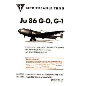   Aircraft Handbook Manual B etriebsanleitung Junkers Books