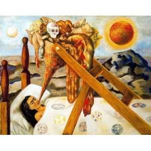 Kahlo Art Reproductions and Oil Paintings Without Hope Oil Painting 