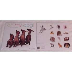  OH MY DOG 2012 (16 MONTH) CALENDAR   12 INCHES Office 