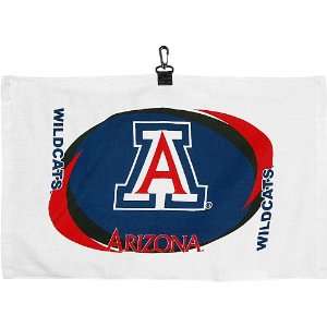    Arizona Wildcats NCAA Printed Hemmed Towel