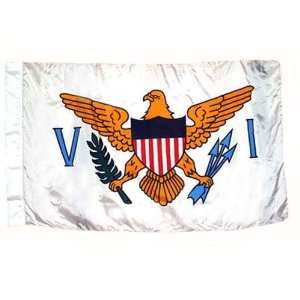  Virgin Islands Flag 2X3 Foot Nylon PH Patio, Lawn 