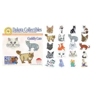  Dakota Collectibles   Cuddly Cats Multi Format Embroidery 