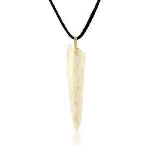   : Renee Garvey Naturals Shed Antler and 10k Gold Necklace: Jewelry