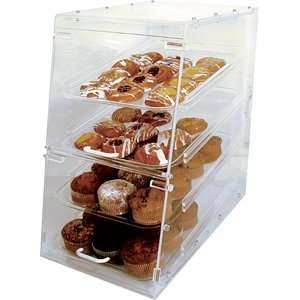  4 Tray Bakery Display Case w/ Rear Doors 