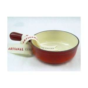   : Cast Iron Fondue Pot by Artisanal Premium Cheese: Kitchen & Dining