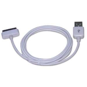   White Data Sync Cable for Apple iPhone 4