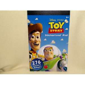    Toy Story Stickerland Pad 276 Stickers 4 Pages: Toys & Games