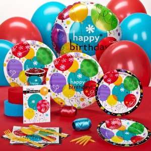  Lets Party By UNIQUE Breezy Birthday Standard Party Pack 