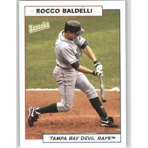  2005 Bazooka Minis #169 Rocco Baldelli   Tampa Bay Devil 