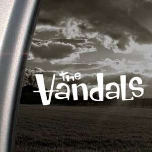    The Vandals Decal Punk Rock Band Truck Window Sticker: Automotive