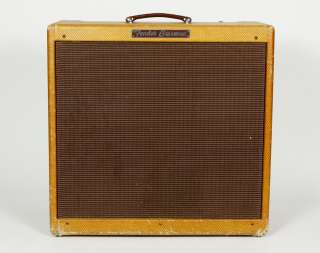 Vintage 1959 Pre CBS Fender 5F6 A Bassman Tweed Guitar/Bass Amp 