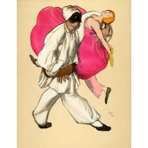   Andre Deran Costume Ballet   Orig. Print (Pochoir)
