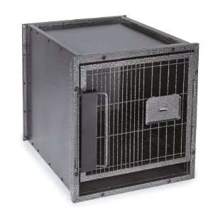    ProSelect Small Modular Kennel Cage, Graphite: Pet Supplies