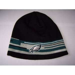   Eagles Swerve Beanie Knit Hat Cap Reebok: Sports & Outdoors