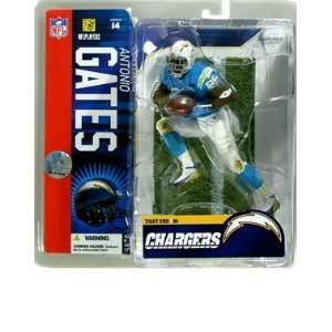   McFarlane Toys 6 NFL Series 14   Antonio Gates Blue Jersey: Toys