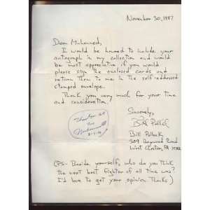  Muhammad Ali Signed Response To Letter JSA LOA   Sports 