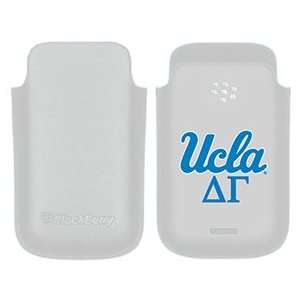  UCLA Delta Gamma on BlackBerry Leather Pocket Case  