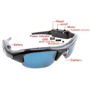  digital video glass sunglass dvr recording Spy camera 