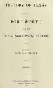 Vol Genealogy History Fort Worth & Northwest Texas TX  