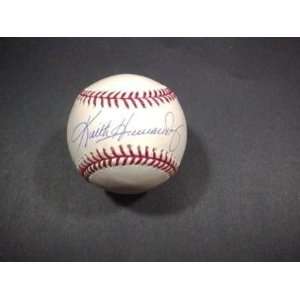  Keith Hernandez Autographed Baseball   Autographed 