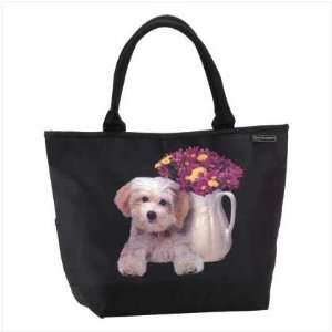  KEITH KIMBERLIN PUPPY TOTE: Home & Kitchen