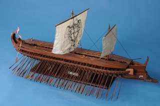Greek Trireme 42 MUSEUM quality wooden ship model  