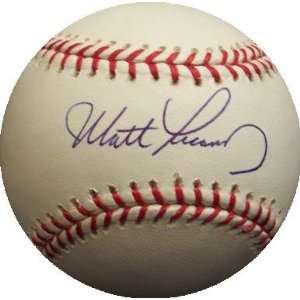 Matt Treanor Signed Baseball 