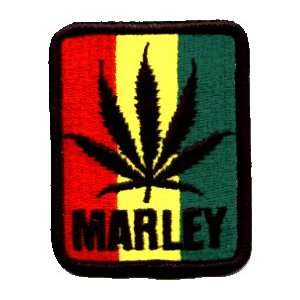  Bob Marley Rasta Flag Leaf Tri Color Patch #16025 Office 