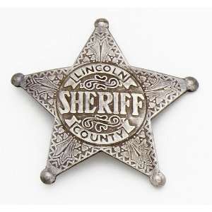  LINCOLN COUNTY SHERIFF BADGE 