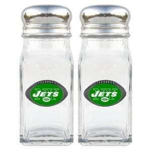  New York Jets NFL Salt Pepper Shaker Set: Kitchen & Dining