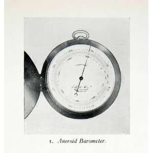  1944 Print Aneroid Barometer Atmospheric Pressure Air 