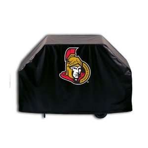  Ottawa Senators Logo Grill Cover on Black Vinyl 