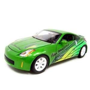   350Z GREEN FAST & FURIOUS 3 MOVIE 1:18 DIECAST MODEL: Toys & Games