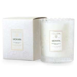  Voluspa Mokara Scalloped Candle