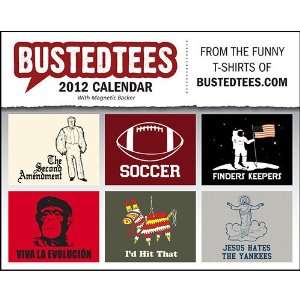 Busted Tees Small 2012 Boxed Calendar